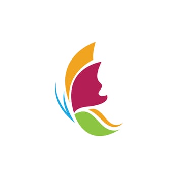 Beauty Butterfly icon design vector