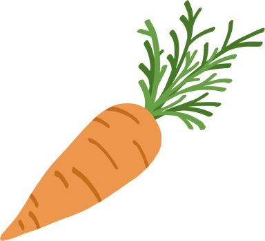 doodle freehand sketch drawing of carrot png
