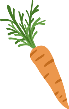 doodle freehand sketch drawing of carrot png