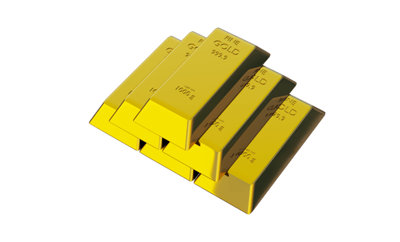 3d render gold bars stack, transparency image, concept saving, and financial business illustrate png