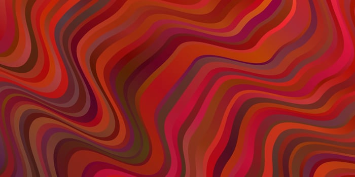 Dark Red vector template with curves.