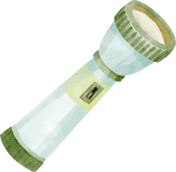 watercolor flash light clip art png