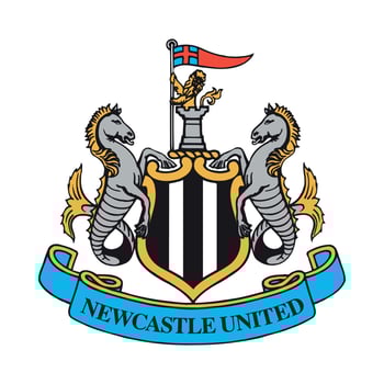 Newcastle United logo on transparent background vector