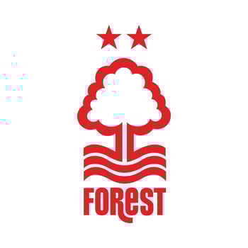 Nottingham Forest logo on transparent background vector