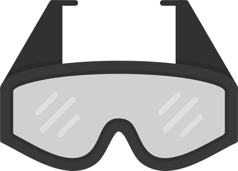Lab Glasses Creative Icon Design vector