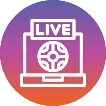 Online Gaming Line Vector Icon Design