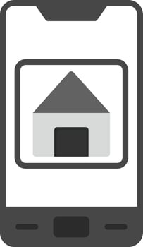 Mobile App Creative Icon Design vector
