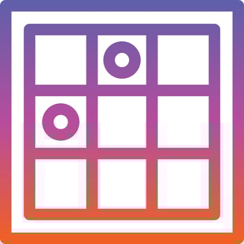 Chess Game Line Vector Icon Design