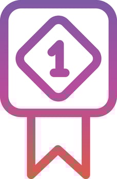 Game Achievement Line Vector Icon Design