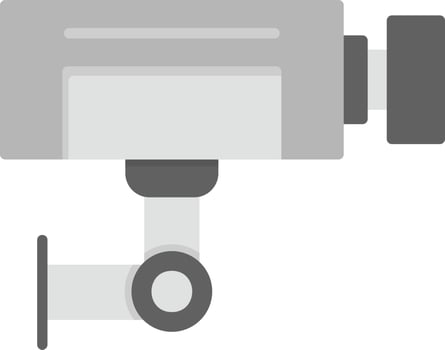 Cctv Camera Creative Icon Design vector