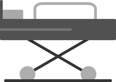 Stretcher Creative Icon Design vector