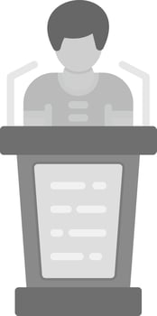 Witness Creative Icon Design vector