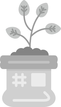 Fertilizer Creative Icon Design vector