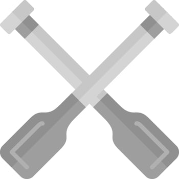 Rowing Creative Icon Design vector