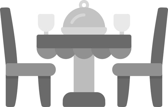 Dinner Creative Icon Design vector