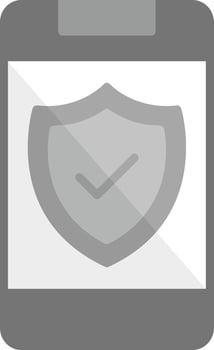 Phone Insurance Creative Icon Design vector