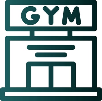 Gym Vector Icon Design