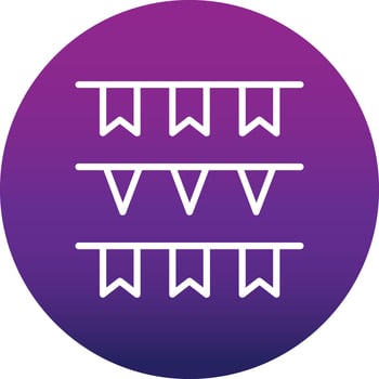 Garlands Vector Icon