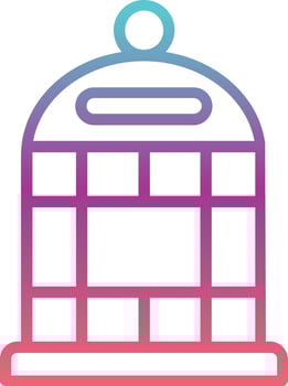 Birdcage Vector Icon