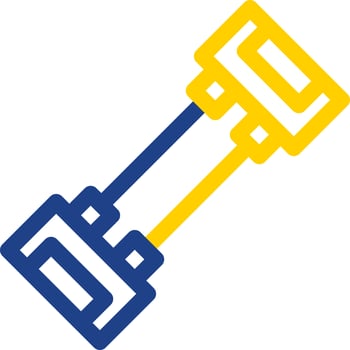 Chest Expander Vector Icon Design