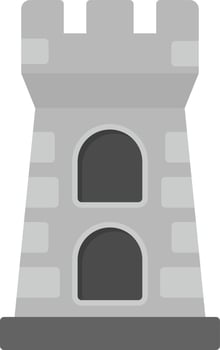 Tower Creative Icon Design vector