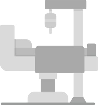 Medical Bed Creative Icon Design vector