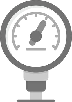 Gauge Creative Icon Design vector