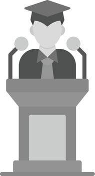 Speech Creative Icon Design vector