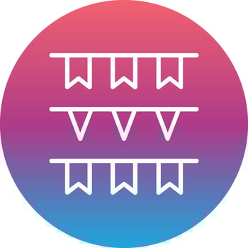 Garlands Vector Icon