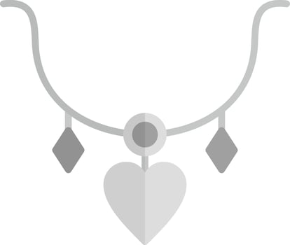 Necklace Creative Icon Design vector