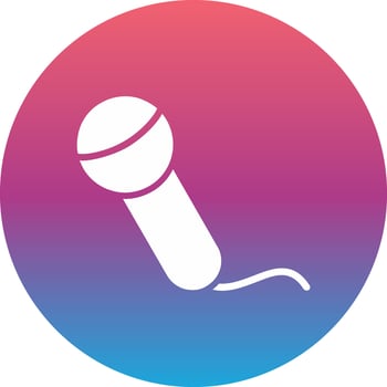 Microphone Vector Icon