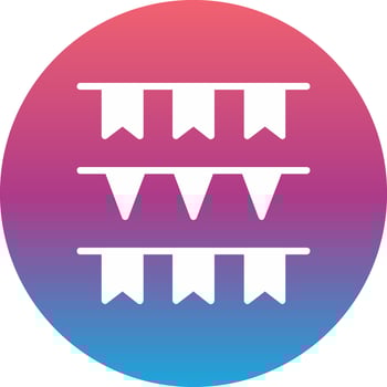 Garlands Vector Icon