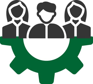 Workforce Creative Icon Design vector