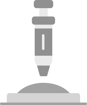 Thermal Paste Creative Icon Design vector