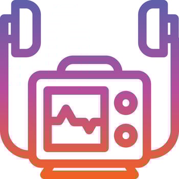 Defibrillator Vector Icon Design