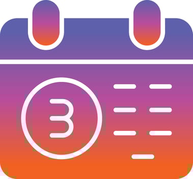 Calendar Vector Icon Design