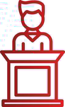 Podium Vector Icon