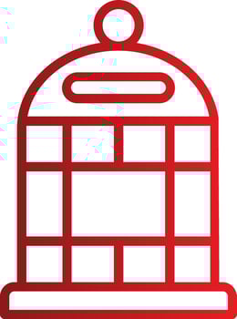 Birdcage Vector Icon