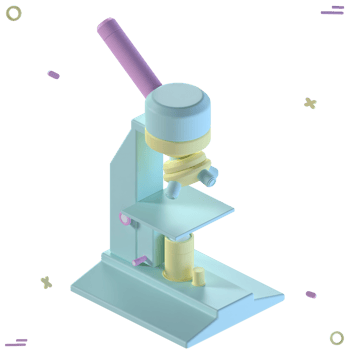 3D Icon Microscope png