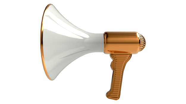megaphone isolated on Transparent Background png
