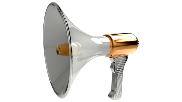 megaphone isolated on Transparent Background png