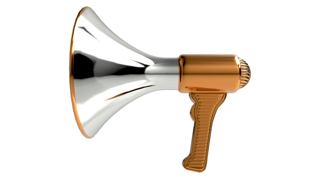 megaphone isolated on Transparent Background png
