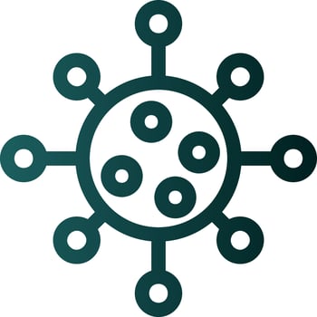 Virus Vector Icon Design