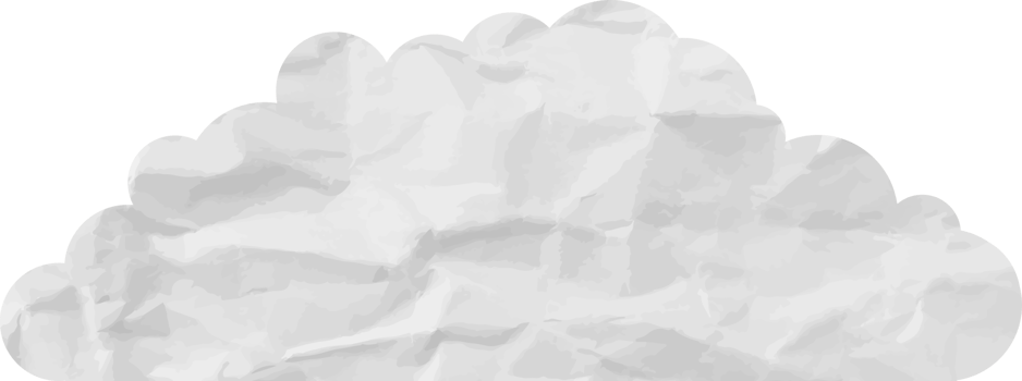 White textured cloud Crop-out Icon png