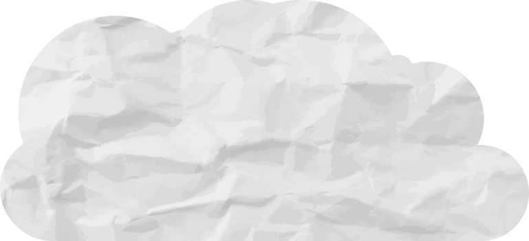 White textured cloud Crop-out Icon png