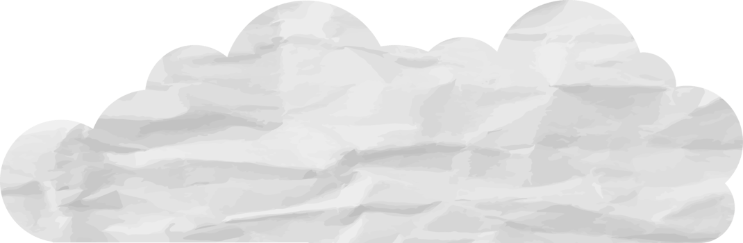 White textured cloud Crop-out Icon png