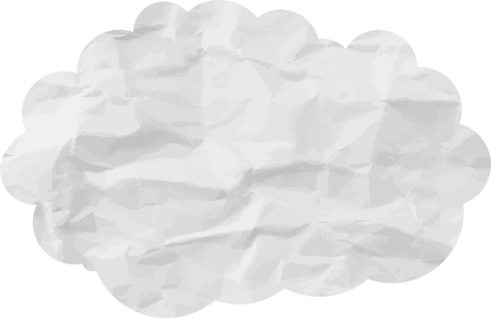 White textured cloud Crop-out Icon png