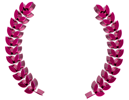 Leaf border 3d render on transparent background PNG