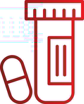 Drug Test Vector Icon
