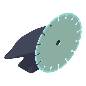 Blacksmith equipment icon, isometric style vector